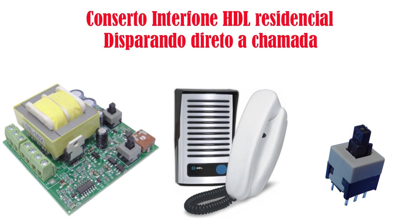interfone tocando direto