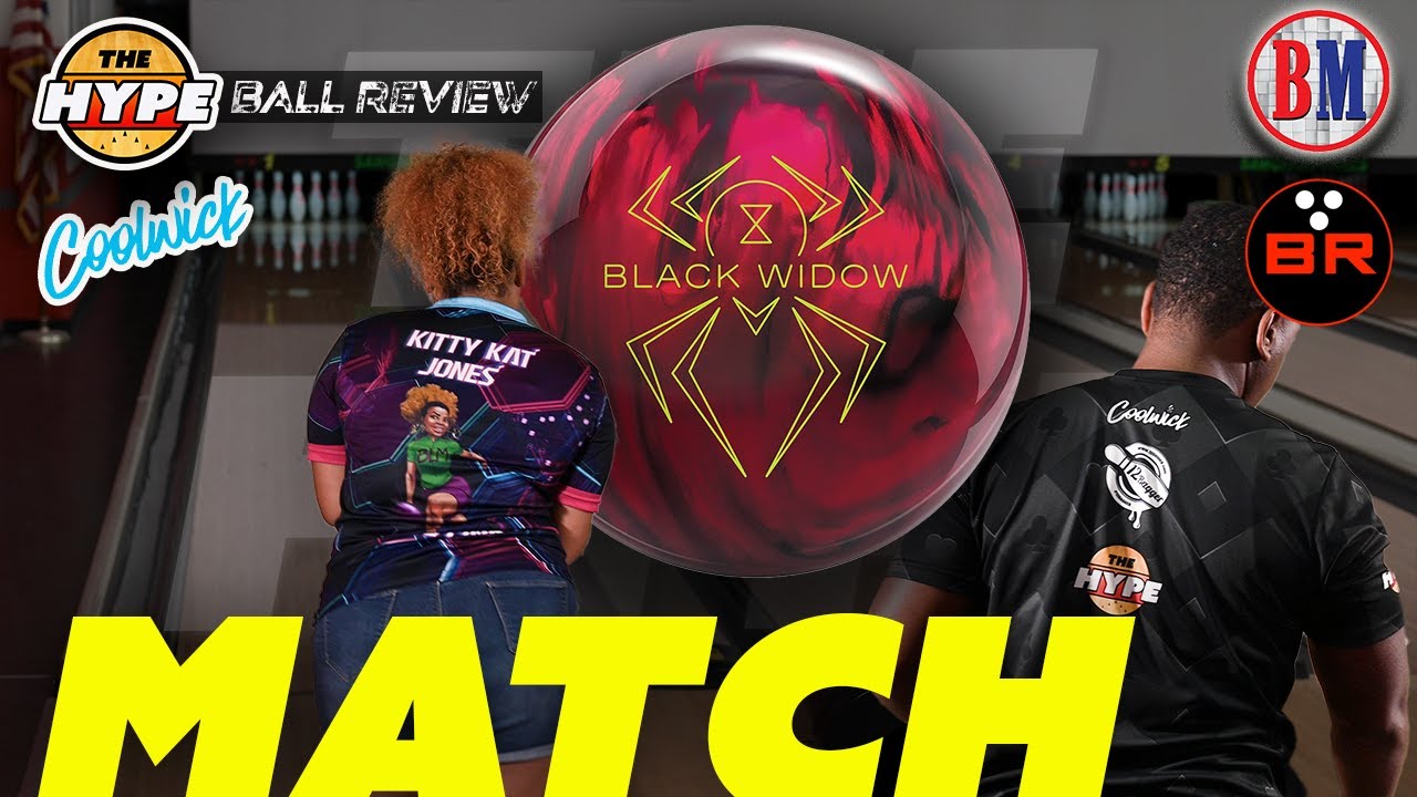 Black Widow 2.0 Hybrid | Match | The Kat Vs The Hype | Bowlersmart