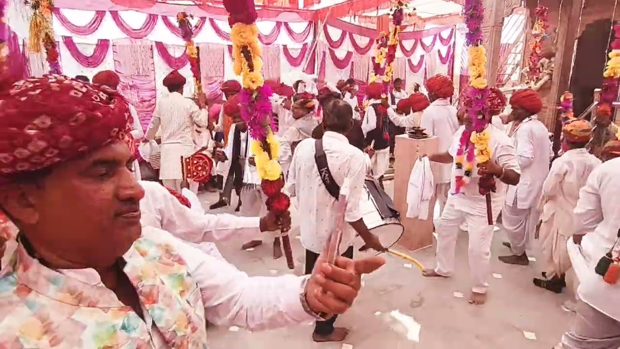 Marwadi rajsthan favorite dunce ger holi ।। मारवाड़ राजस्थान गैर होली नाच 
