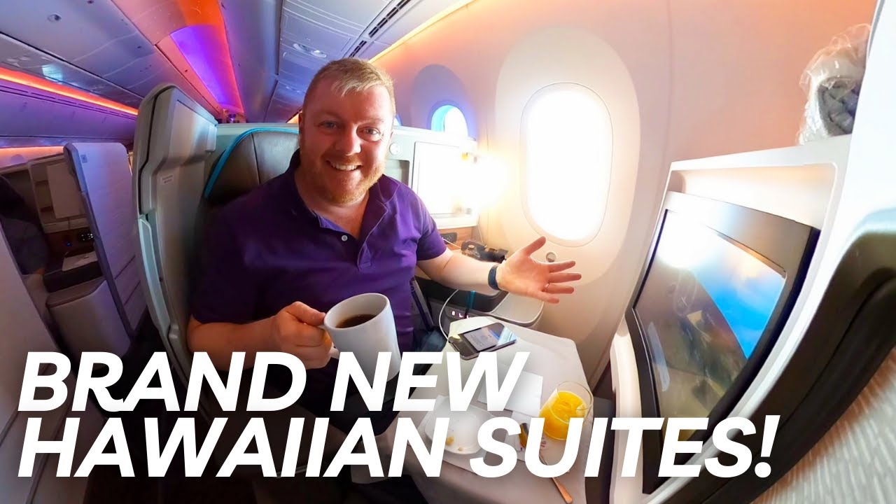 Flying Hawaiian Airlines 🌺 UNIQUE 787 First Class to Honolulu!