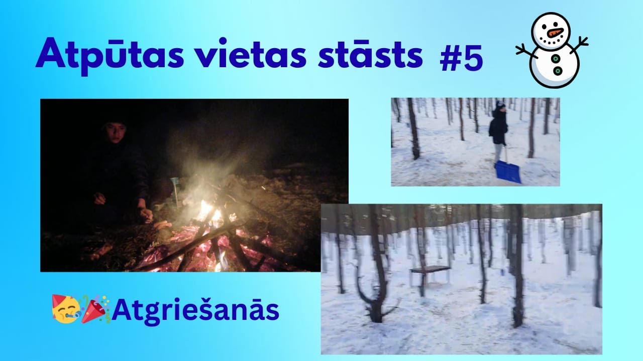 #5 Atpūtas vietas stāsts tīram teritoriju un atpūšamies