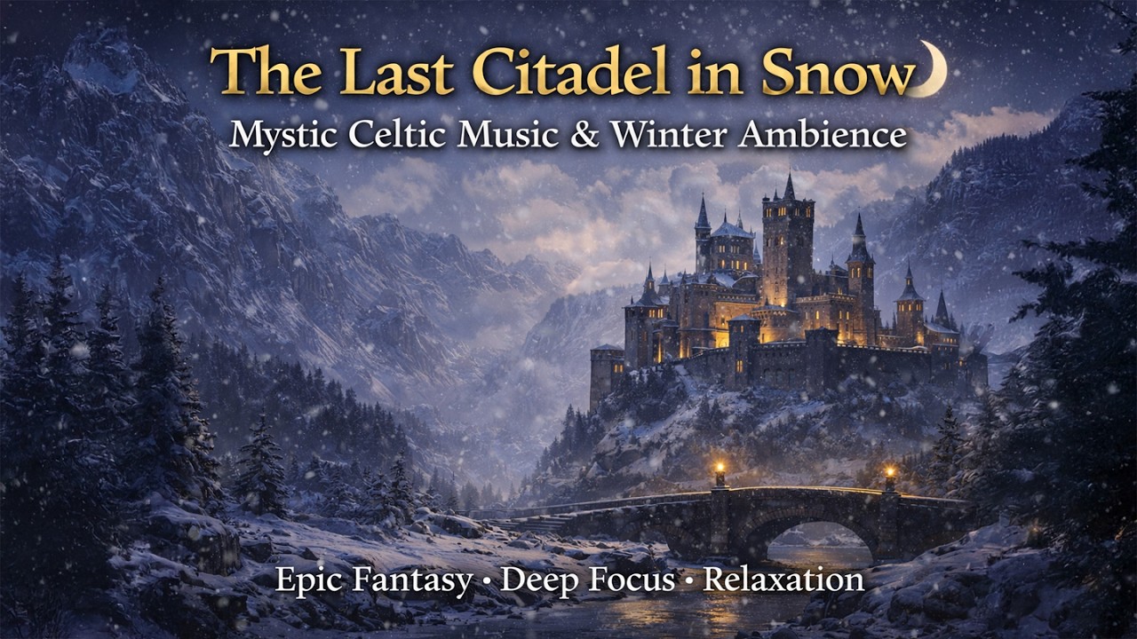 The Last Citadel in Snow | Mystic Celtic Music & Winter Ambience