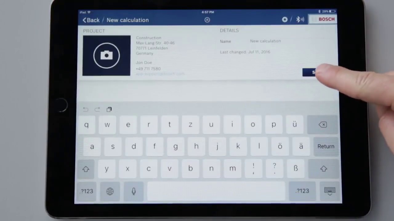 Bosch Measuring Master App Tutorial Suits GLM150C