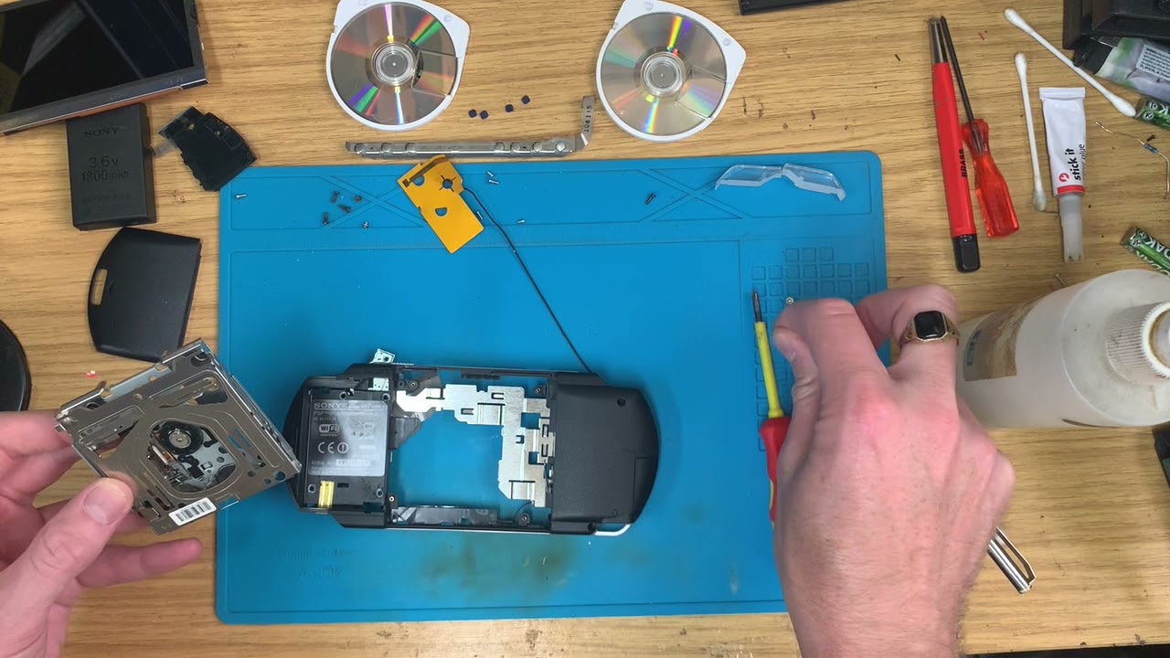 PSP 1000 Repair / Replace UMD Laser Unit