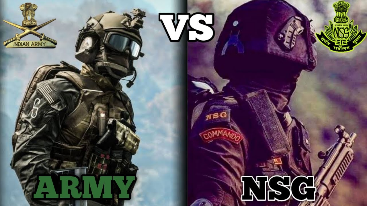 NSG VS INDIAN ARMY | Black Cat Commandos vs Indian Army Forces | AN Defence