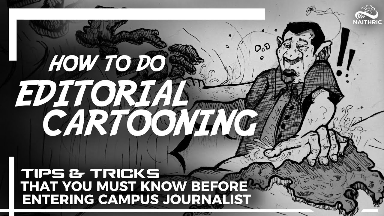 HOW TO DO EDITORIAL CARTOONING (Tips & Tricks 2024)