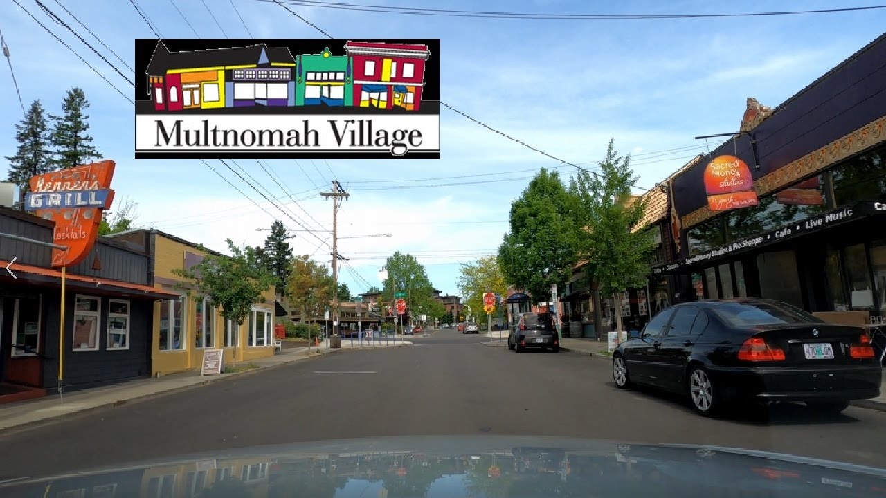 Southwest Portland, Oregon | 4k Drive | Suburbs to Downtown | OHSU | Multnomah Village
