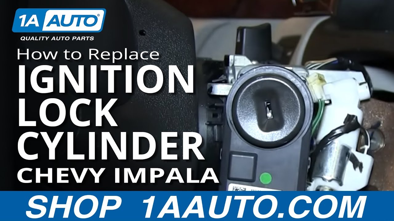 How to Replace Ignition Lock Cylinder 06-13 Chevy Impala