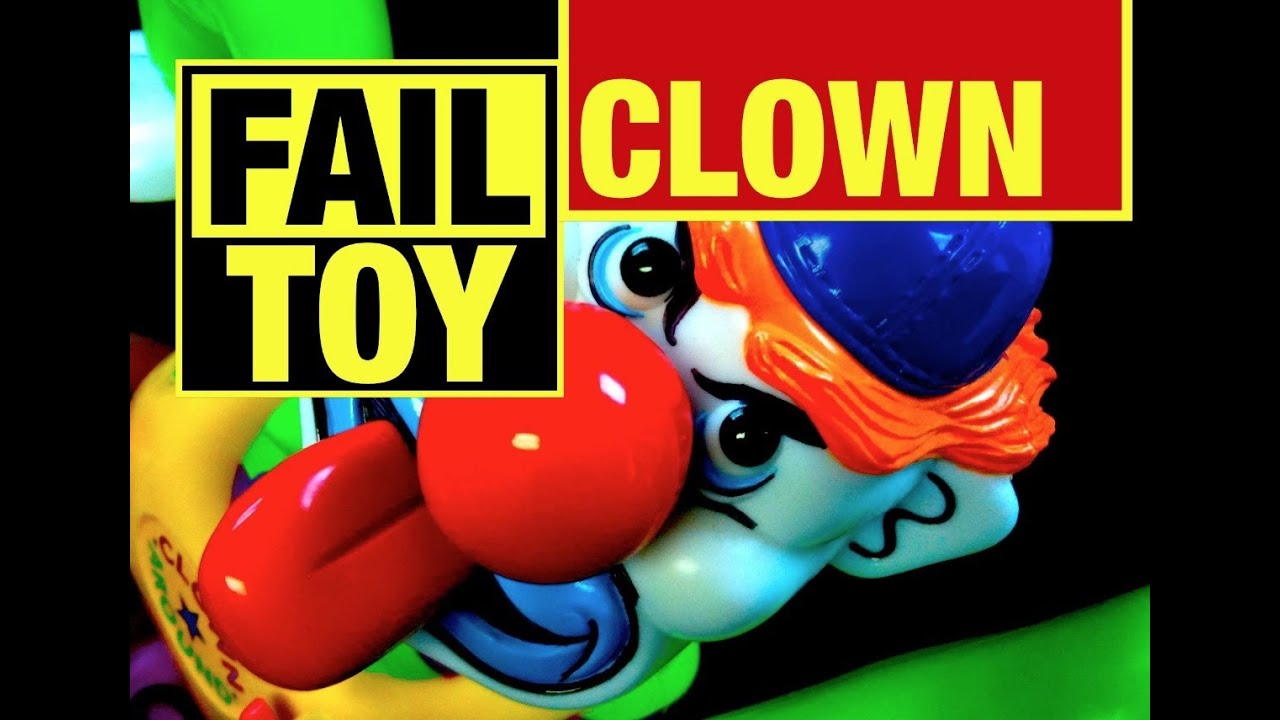Epic Fail Toy? Evil Clown Around Game Fail Toy Review by Mike Mozart of TheToyChannel