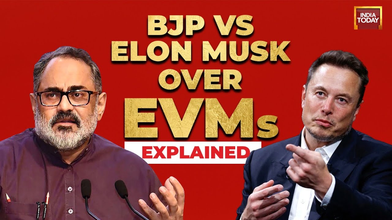 Elon Musk Vs Ex-Union Minister Over EVMs, Rahul Gandhi Jumps In Too | The EVM Controversy Explained
