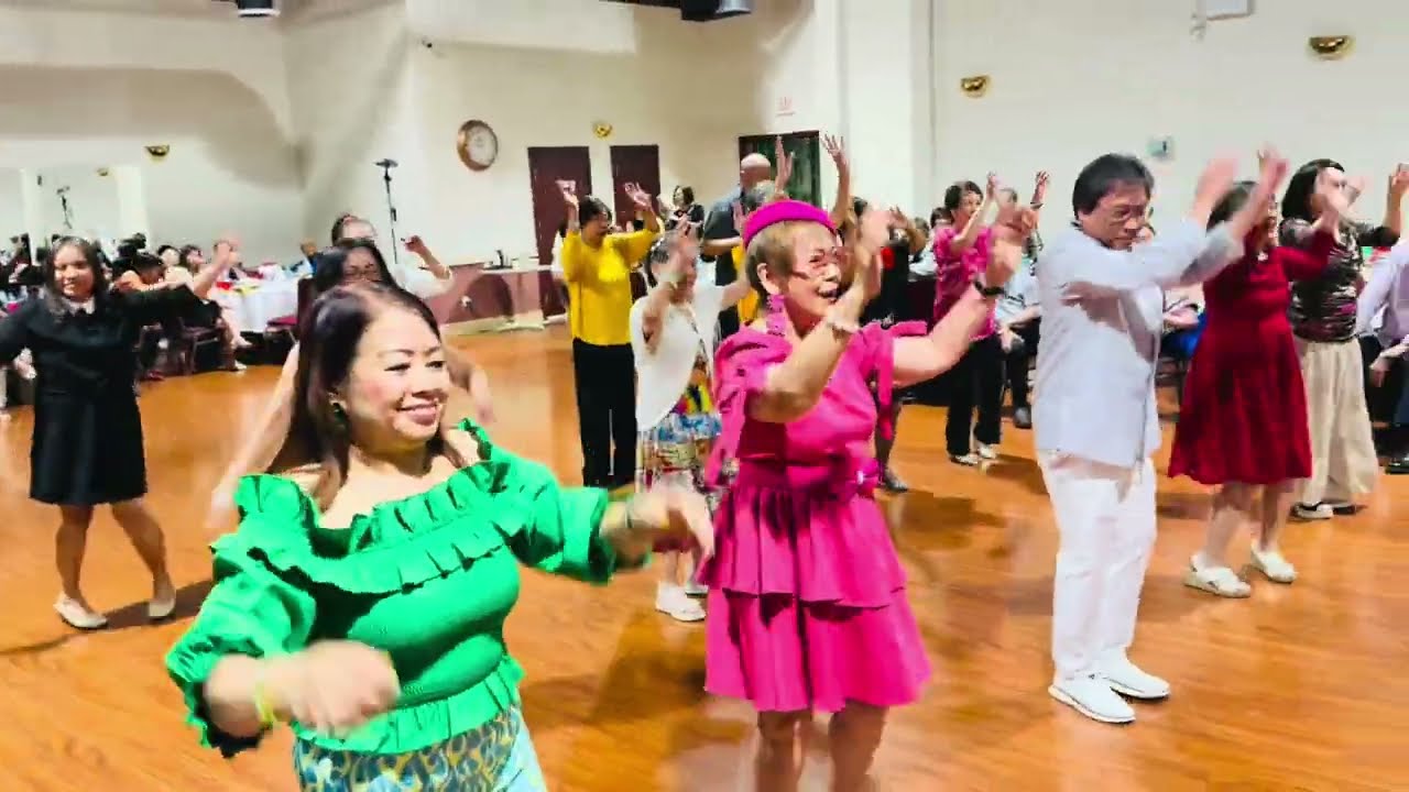 Mamang Sorbetero Line Dance by Filipino Seniors of Mississauga 