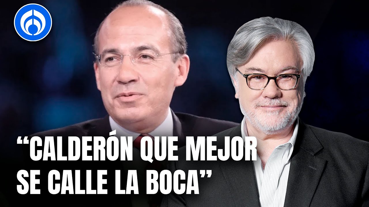 Con Calderón sufrí de censura, no le gustaba que criticara lo que hacía: Ruiz Healy