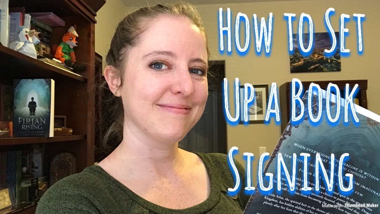 How to Set Up a Book Signing
