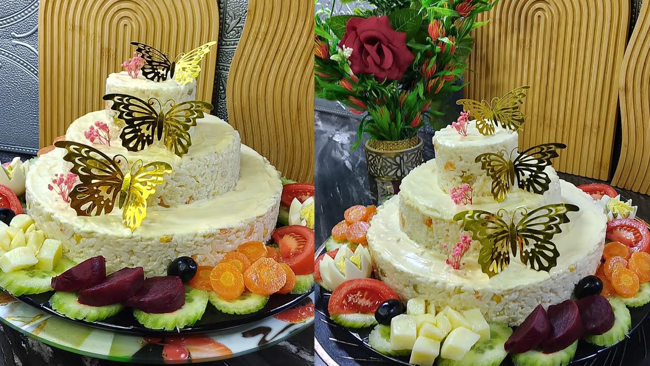 سجلي الوصفة أول رمضان 💥 والمناسبات 📢سلطة الماسيدوان والسر لي يخليها بنينة مع فينيقرات تحفة 😍