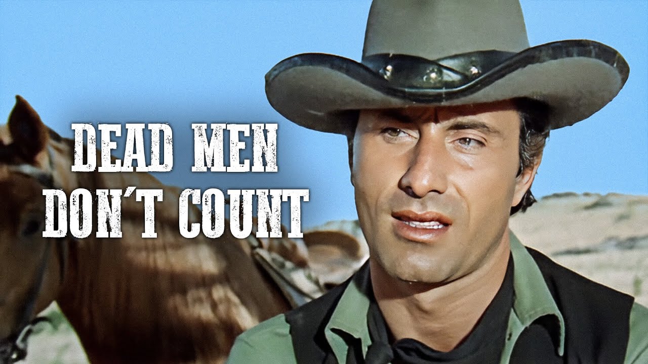 Dead Men Don't Count | 4K | Anthony Steffen | English | Mark Damon | Western