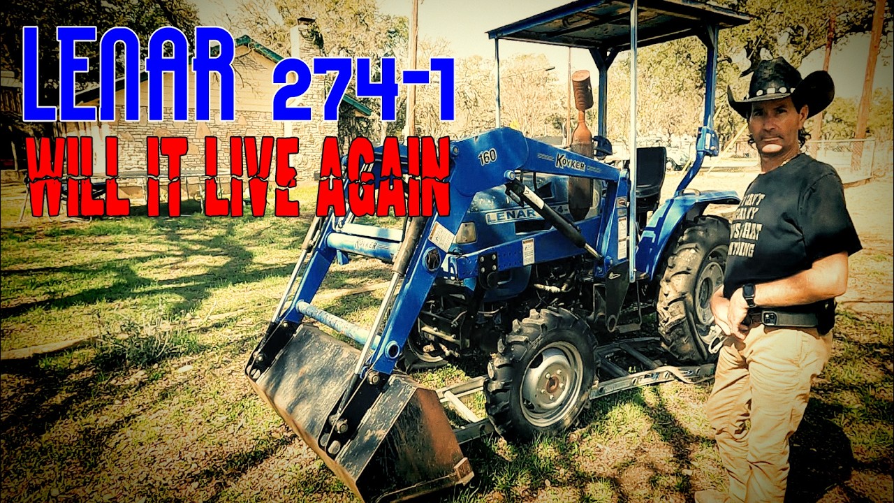 CAN WE RESURRECT AN OLD LENAR 274-1 DIESEL TRACTOR? Also, a new HUGE project added to our list? 