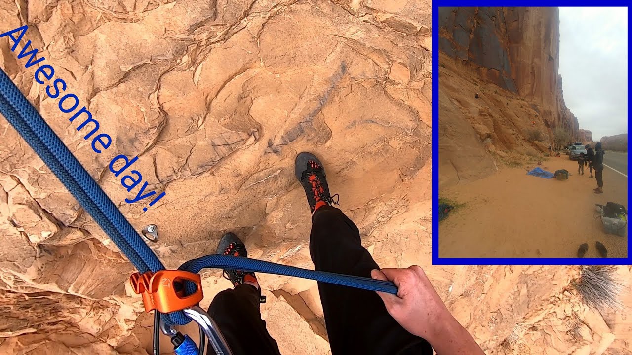A Day in Moab! Climbing Wall Street and the Indian Ladder