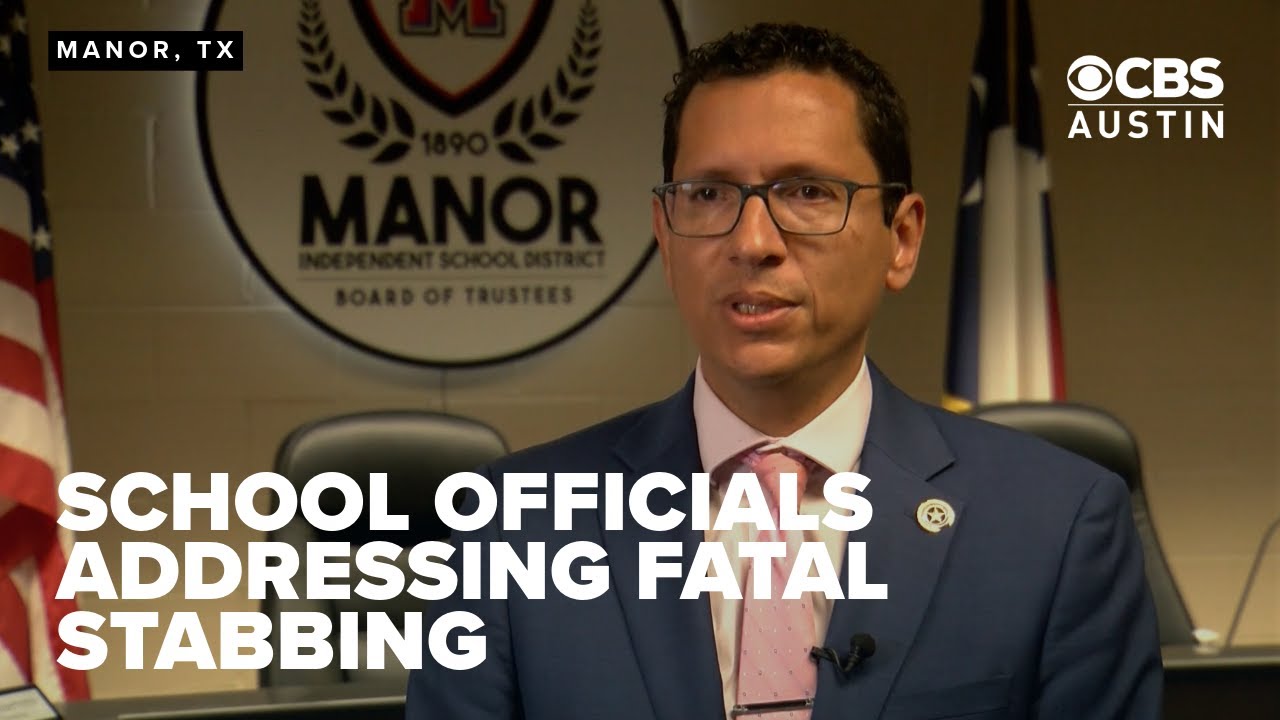 Manor ISD Superintendent answers questions about Manor Senior High fatal stabbing