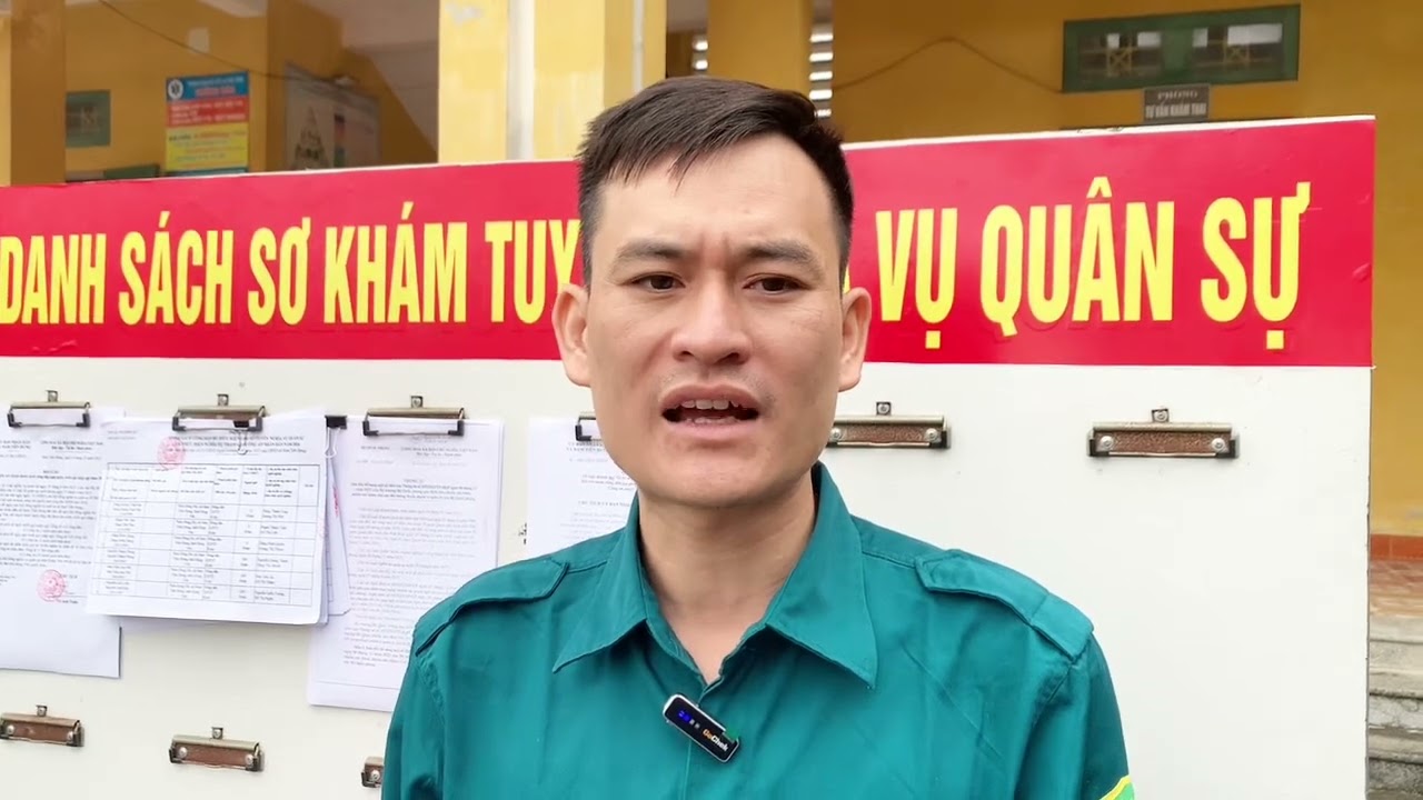 Công tác sơ khám tuyển nghĩa vụ Quân sự và nghĩa vụ Công an nhân dân năm 2026 xã Nam Tiên Hưng