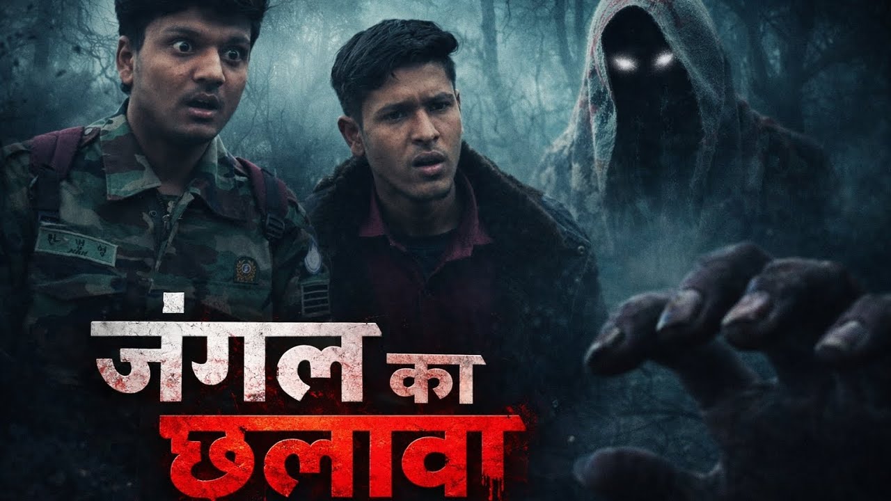 जंगल में हुई भूतिया घटनाएँ 😱 | 2 Friends Horror Story | Hindi Horror Short video #horrorcomedy 