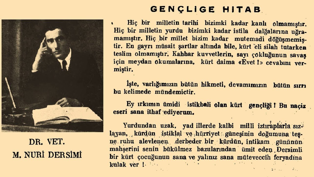 Nuri Dersim&icirc; - Gen&ccedil;liğe Hitab