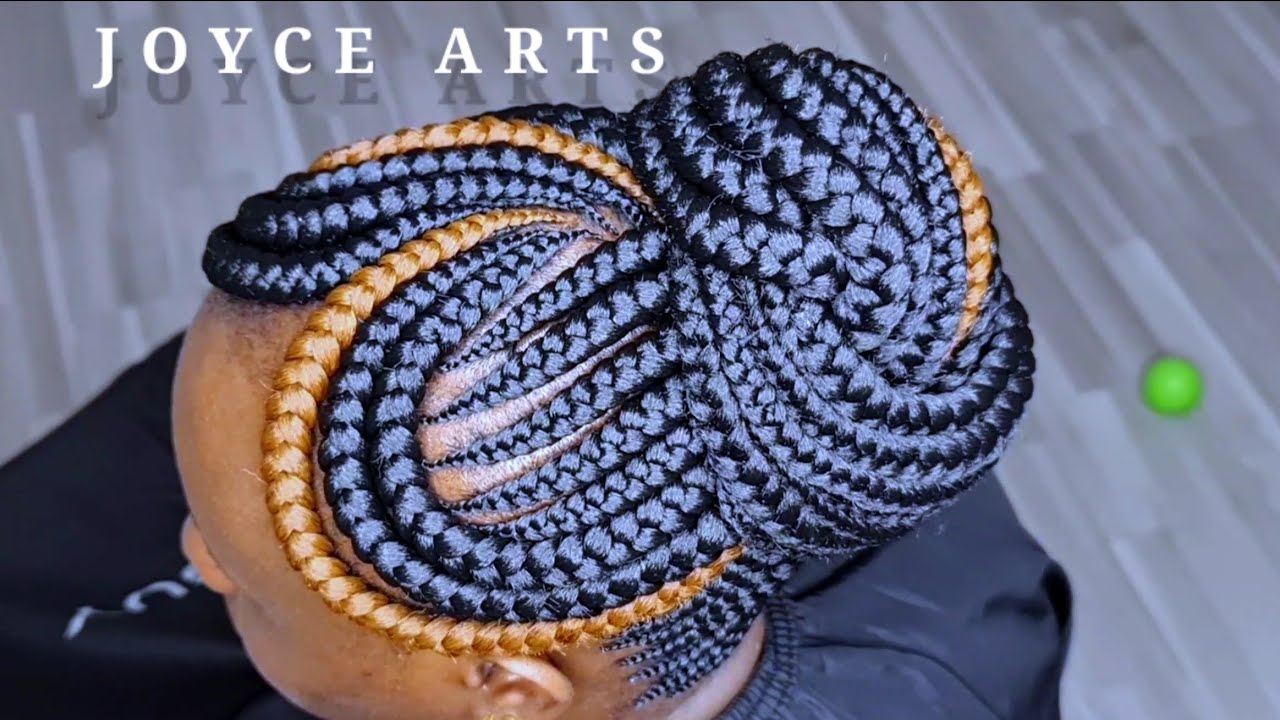 #cornrowsweaveon #3Strandsbandika Как плести косички на нитях | #Bandika lines@JOYCEARTS.1