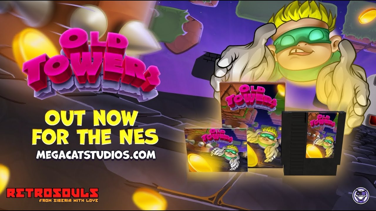 Old Towers - Launch Trailer - Now Available for the NES