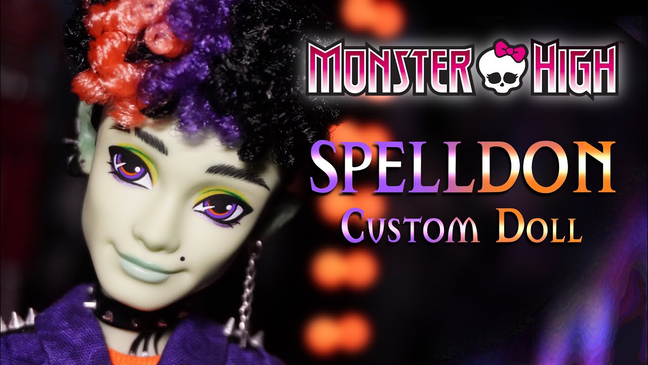 Making A Monster High Spelldon Doll