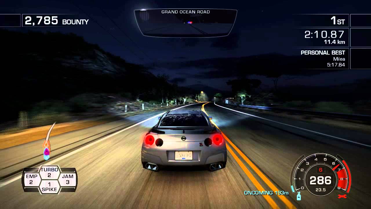Need for Speed Hot Pursuit 2010 Gameplay: Hot Pursuit with Nissan GTR
