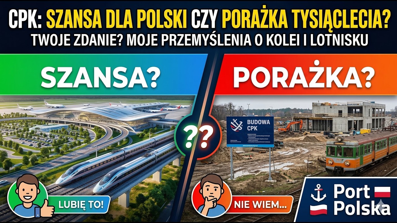 👉 Centralny Port Komunikacyjny &ndash; jak jest naprawdę? Spojrzenie na projekt CPK