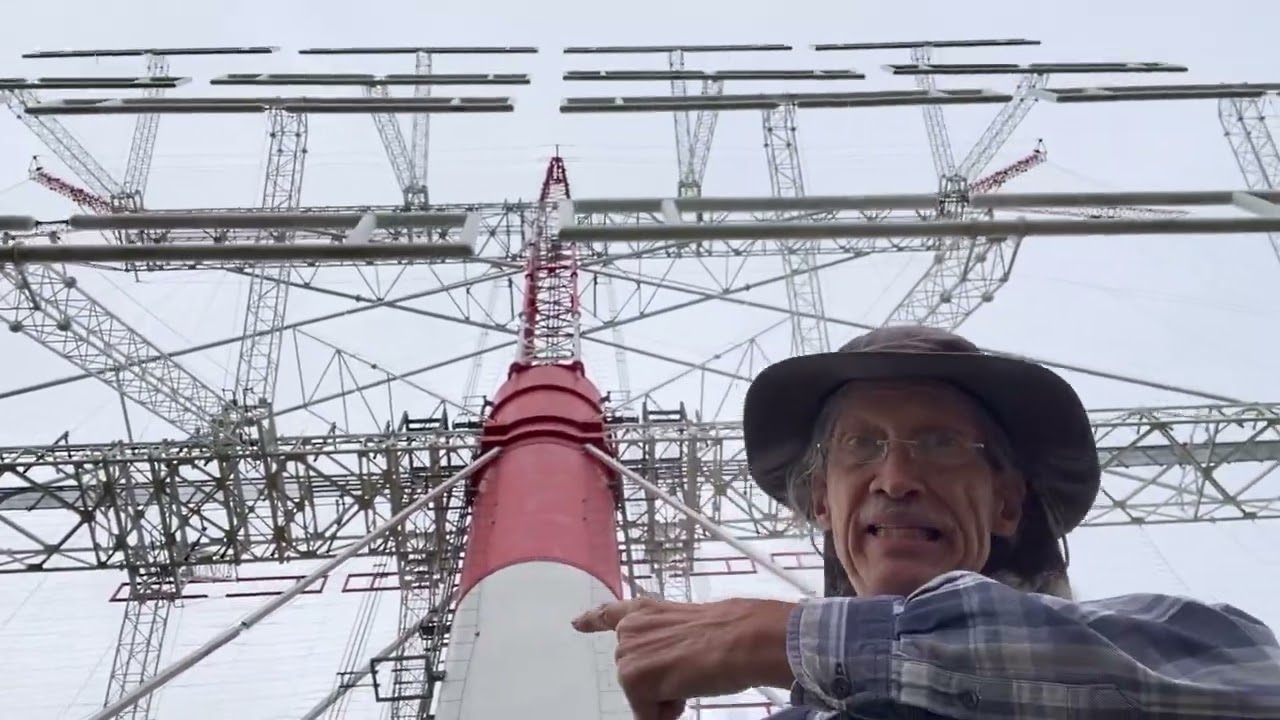 WBCQ Owner Allan Weiner and the Ampegon Antenna