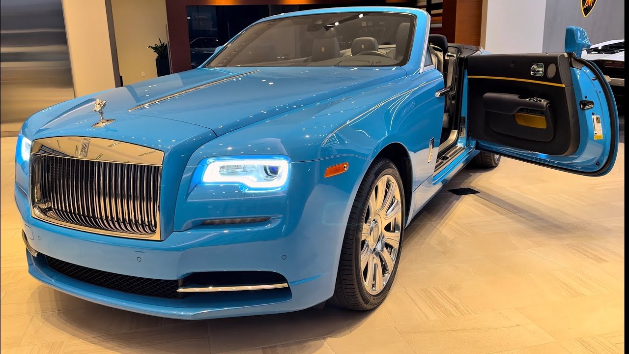 Galileo Blue Rolls-Royce Dawn Drop-Top Review: Is This the Ultimate Luxury Convertible?