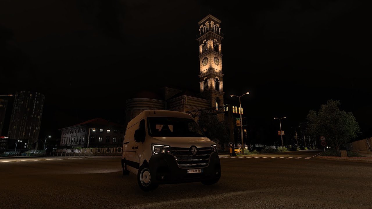 ТЕСТ ДРАЙВ RENAULT MASTER 2.0L DIESEL Realistic Driving ( Euro Truck Simulator 2 ) Logitech G29 