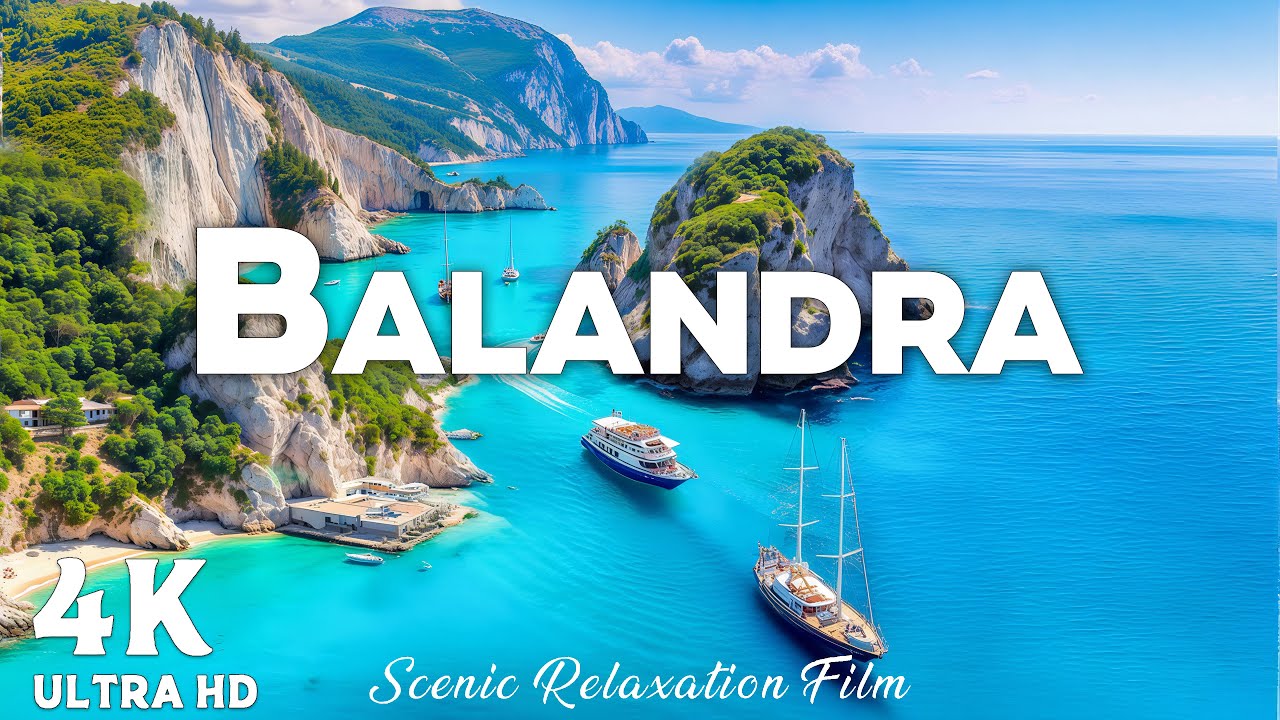Balandra Beach 4K UHD 🌊 | Cinematic Nature Relaxation Film with Calming Ambient Music
