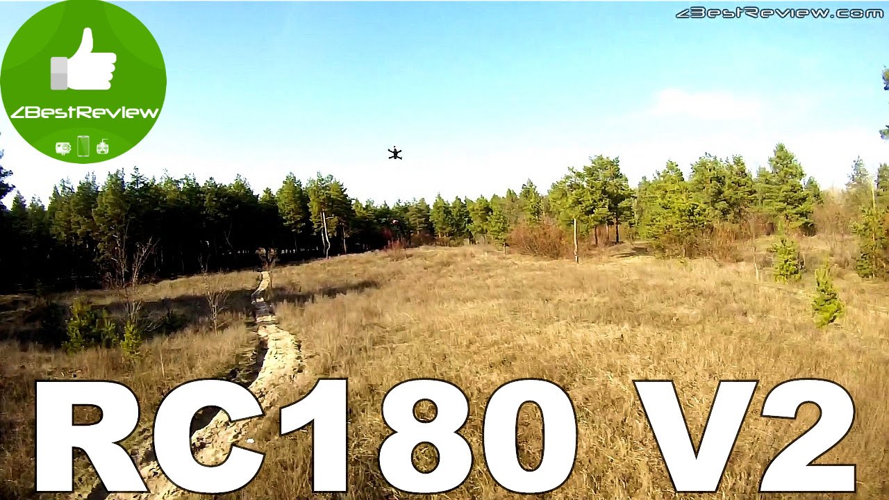 ✔ FPV Квадрокоптер RC180 V2 - Полет с друзьями. Banggood.com