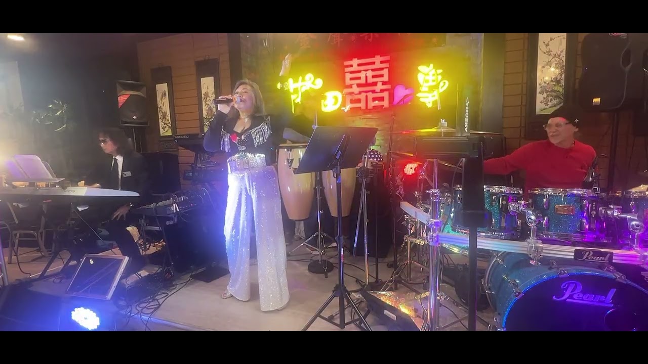 跳舞街 陳慧嫻 cover Kat Tin live band Francis 鼓王 ， Mike  Brown Drumer , Daniel &  randon keyboard ! 