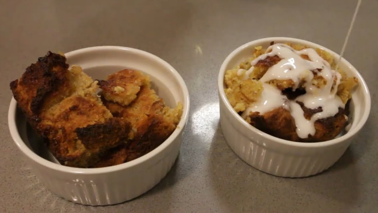 Super Baked Bread Pudding - Cinnabun Flavored Bread Pudding