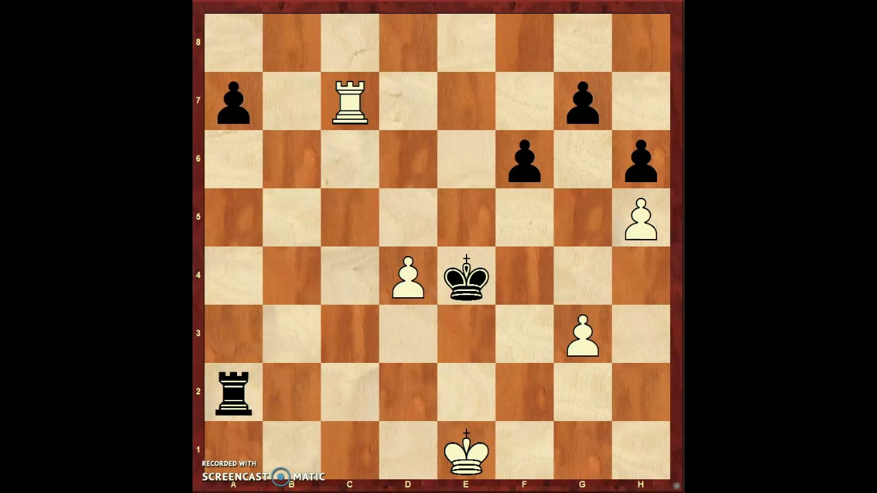 Lectia de sah:E3-Turnurile pe lina a 7a