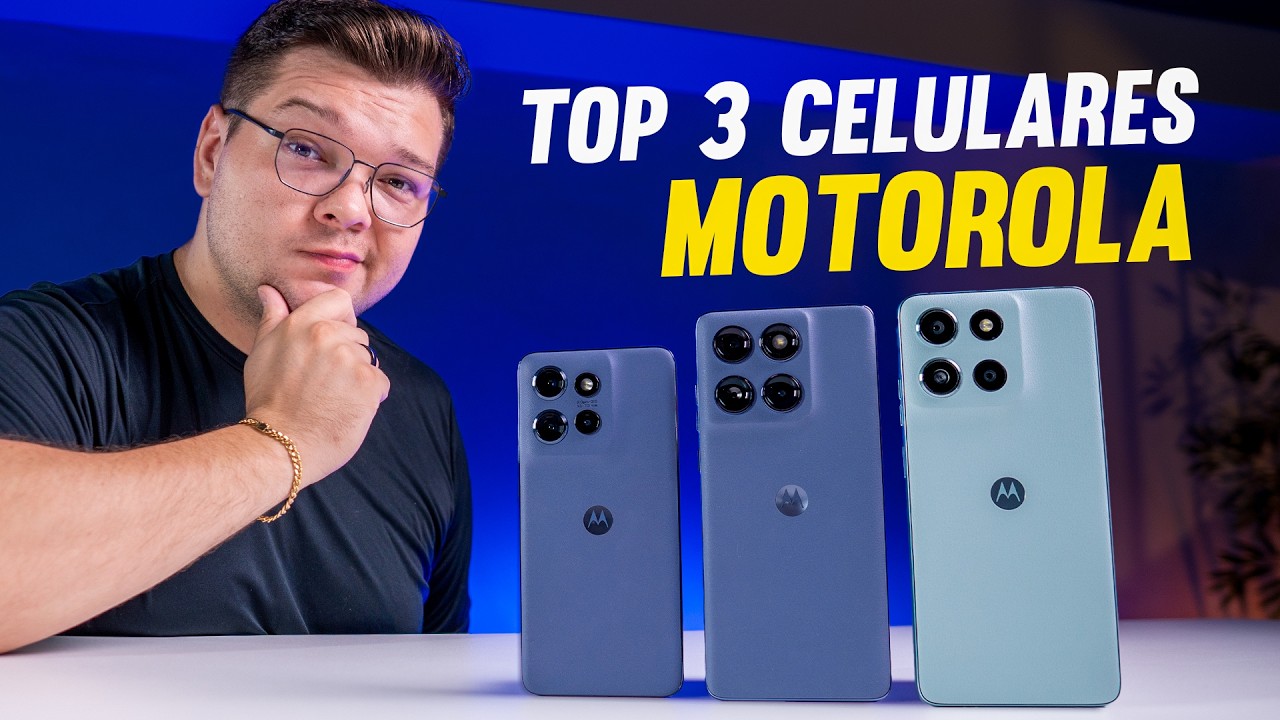 TOP 3 MELHORES MOTOROLA PARA COMPRAR INICIO 2026