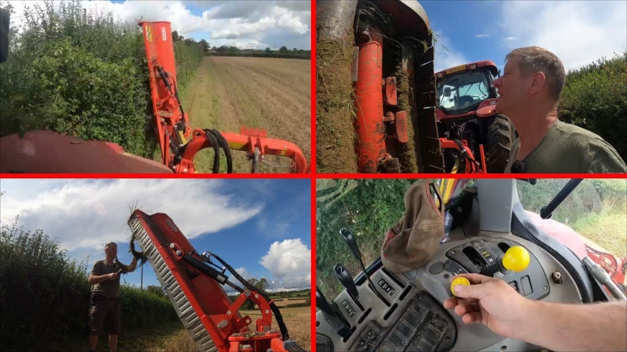 26/08/23  Headlands and hedges with the Maschio Giraffa XL.