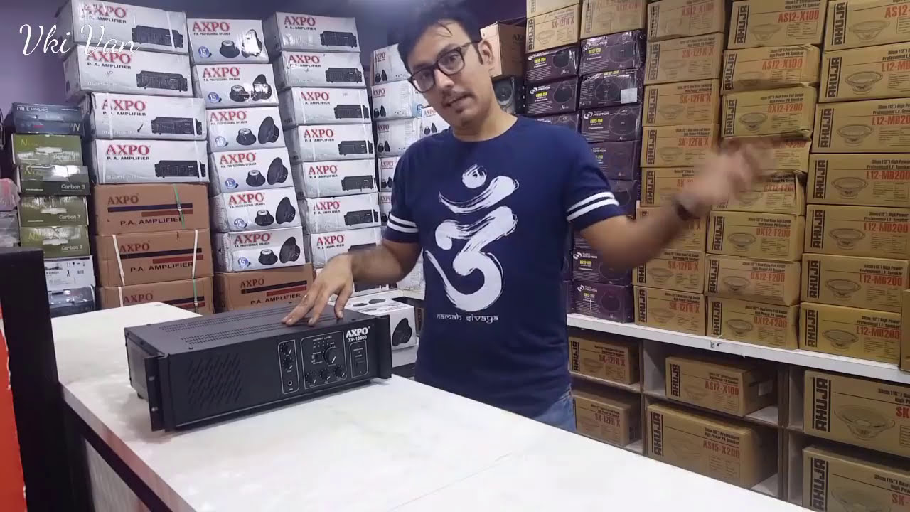 DJAmplifier Axpo xp1000  भारतीय पावर एम्पलीफायर और उसकी सारी जानकारी  #VKIVAN