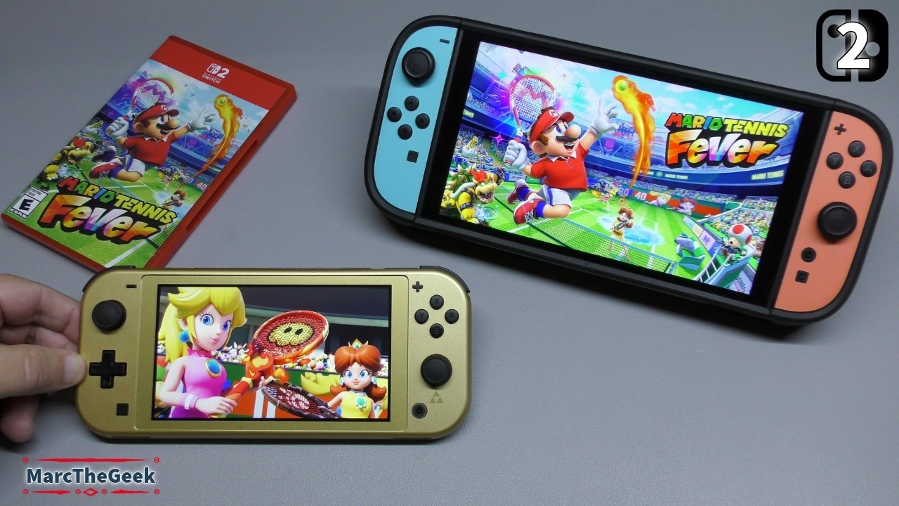 Mario Tennis Fever GameShare: игровой процесс