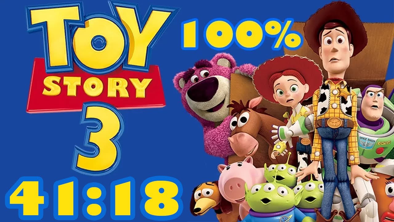 Toy Story 3 Story Mode 100% in 41:18