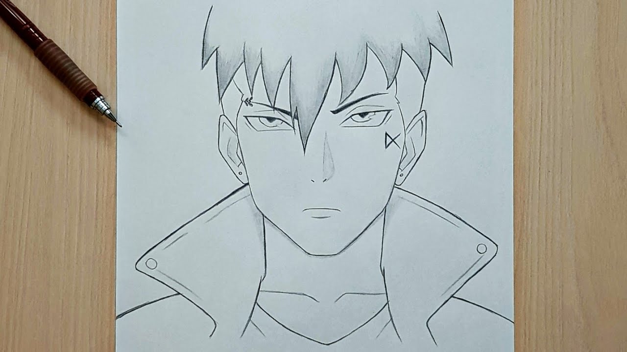 How to draw Kawaki | Boruto | Kawaki step by step | easy tutorial