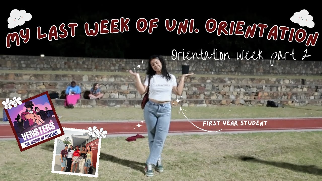 ✨STELLENBOSCH ✨University O-Week |🐿️part 2