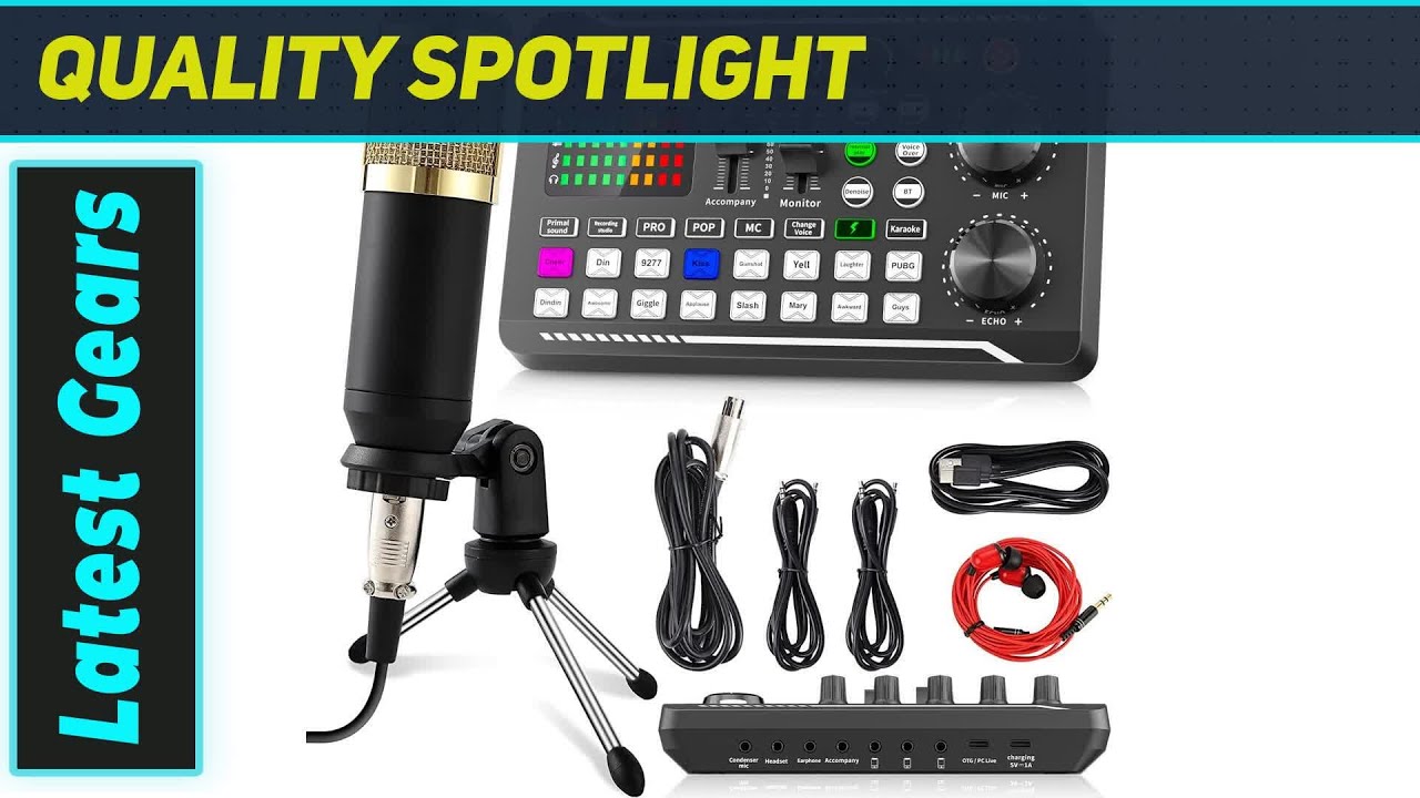 Facmogu F998: Best All-in-One Podcast Kit?
