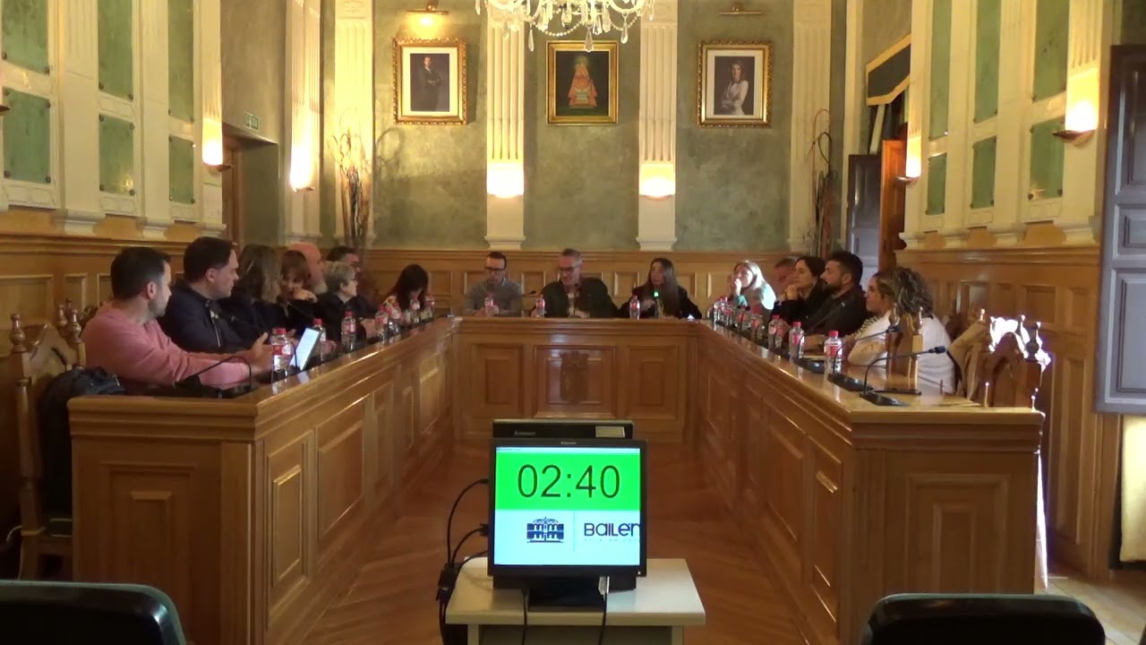 Pleno Extraordinario y Urgente del día 17 de noviembre de 2025