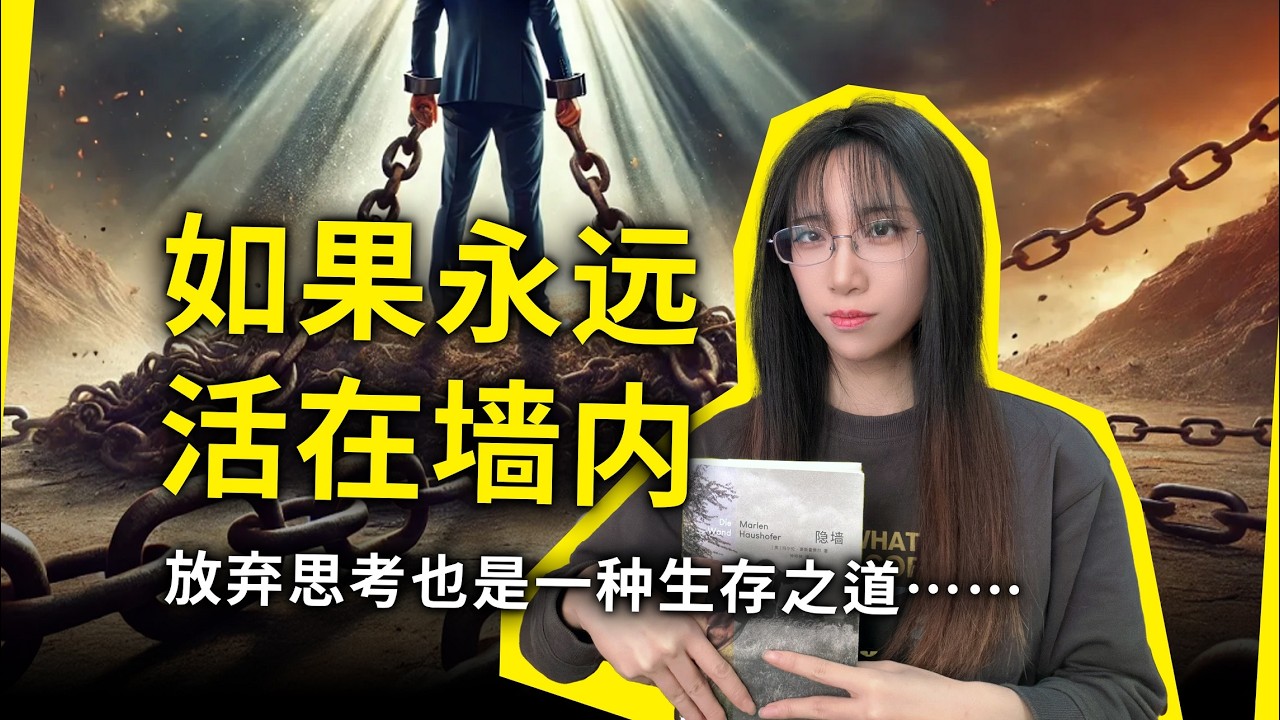 活在“墙内”的感觉，你真的了解吗？恐惧，孤独，潜在的暴力，一眼望到尽头的生活……《隐墙》[奥地利]玛尔伦·豪斯霍费尔（The Wall, by Marlen Haushofer）