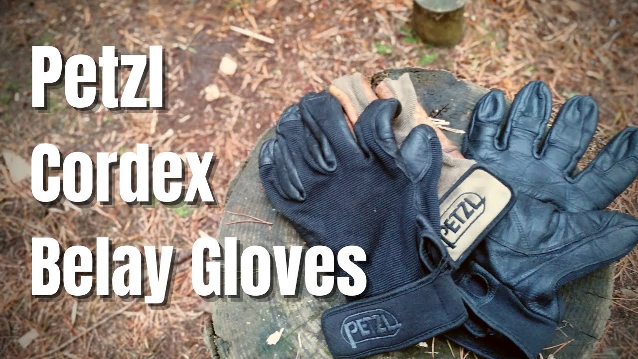 Winter Bushcraft Gloves - Petzl Cordex Belay Gloves