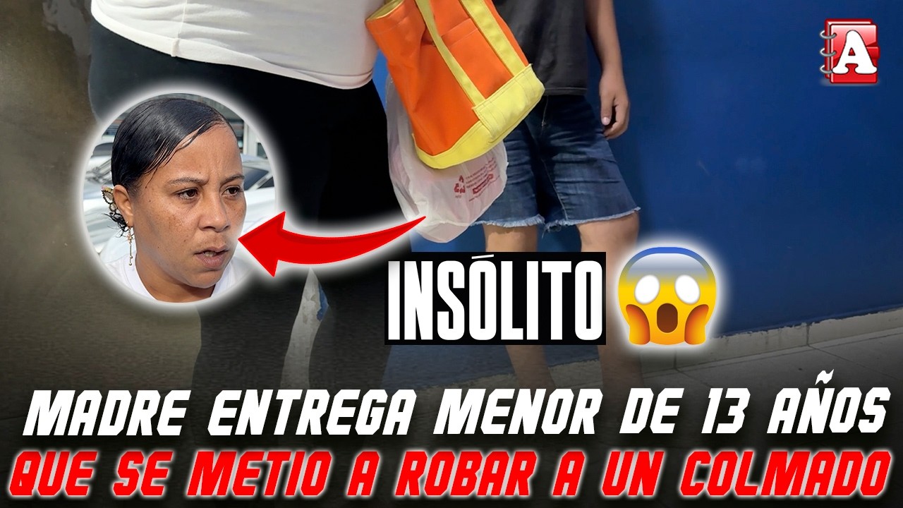 CON 13 AÑOS YA SE METIO A UN COLMADO A R0BAR EN SFM